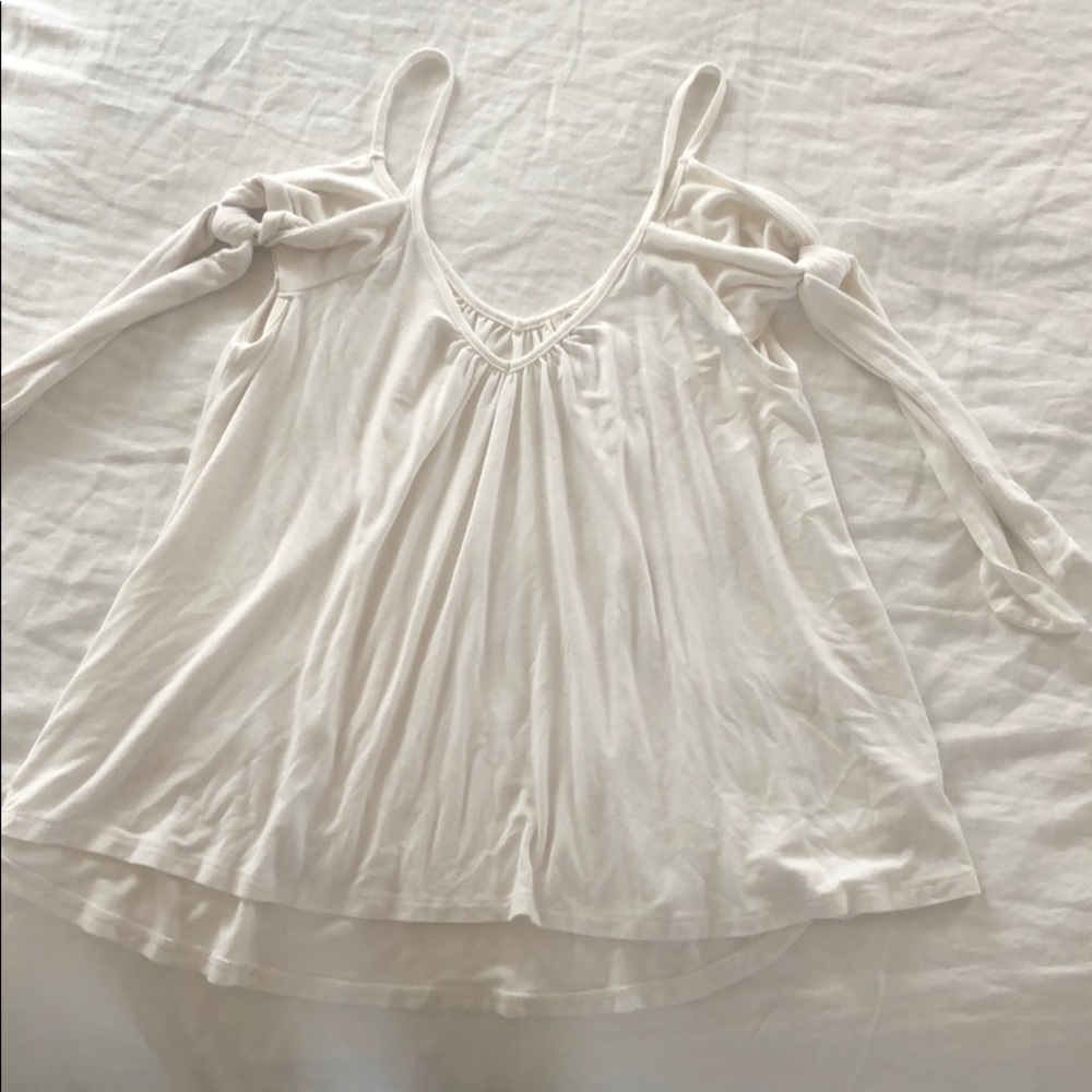 Off-White top with cute bows on shoulders